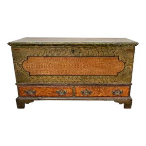 Mid 19th Century Blanket Box