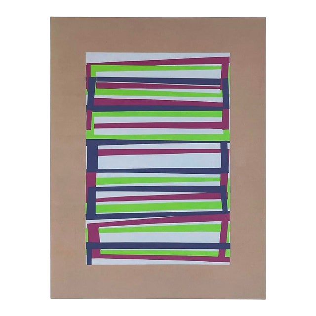2009 Josef Albers the Interaction of Color Plate Xviii-9 For Sale