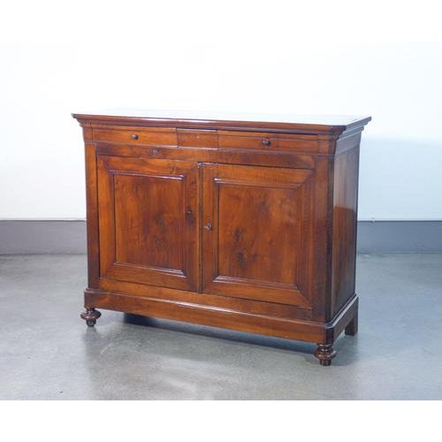 Charles X Buffet in Walnut Wood, 1800 For Sale - Image 10 of 18