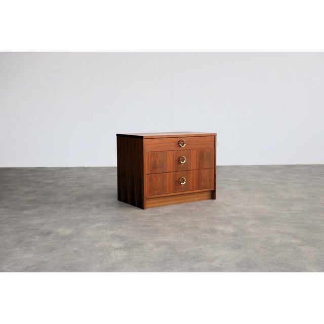 Brown Vintage Chest of Drawers, Sweden, 1960s For Sale - Image 8 of 8