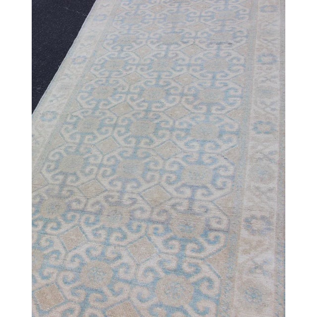Keivan Woven Arts Khotan Runner With All-Over Geometric Pattern For Sale - Image 4 of 10