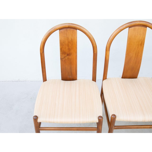 Bibliography: Repertorio 1950-1980 Giuliana Gramigna, Mondadori. p. 292. Seat height 45 cm. In one photo, the chairs are...