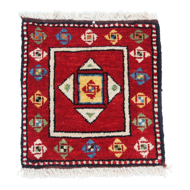 Handcrafted Door Mat Rug / Small Size Handmade Carpet For Sale