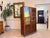 Biedermeier Display Cabinet in Walnut For Sale - Image 11 of 16