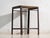Wood Antique Industrial Stool in Pine Wood and Iron, Central Europe, 1950 For Sale - Image 7 of 8