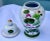 Late 20th Century Vintage Lidded Jar With Lotus Motif For Sale - Image 5 of 12