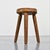 Wooden Tripod Stool, 1950s For Sale - Image 4 of 11