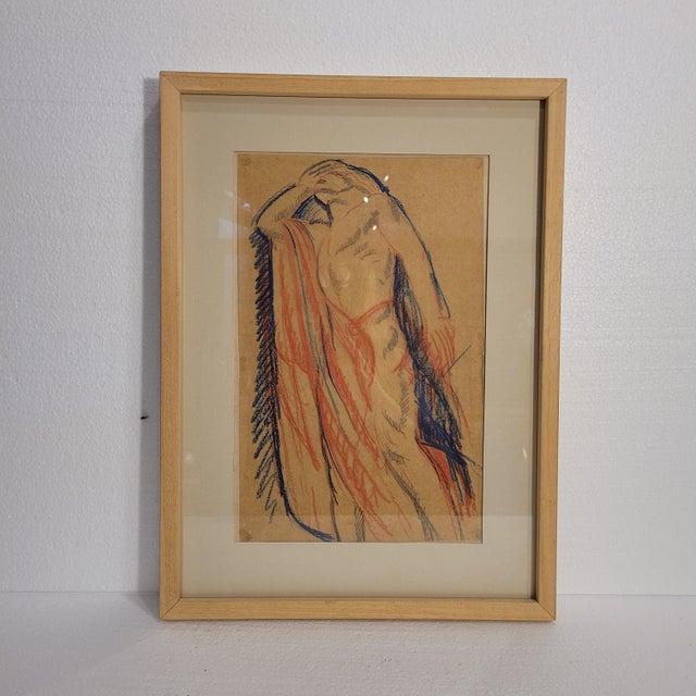 Agustín Carrera, Sketch for the Opera Curtain of Lohegrin, 1920s, Paper For Sale - Image 4 of 15