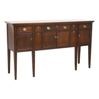 Craftique Solid Mahogany Georgian Huntboard Sideboard For Sale