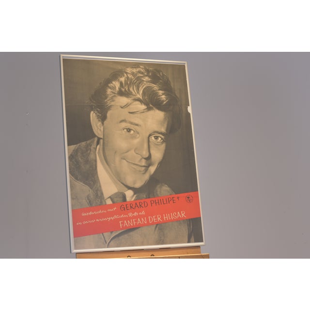 Film Poster, Fanfan der Husar (Fanfan the Hussar), VEB Progress Film, Circa 1960 For Sale - Image 4 of 5