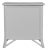 Not Yet Made - Made To Order Aruba One-Drawer Nightstand - Light Gray For Sale - Image 5 of 7
