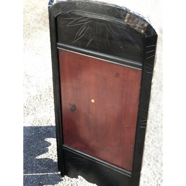 Japanese Folding Fire Screen For Sale - Image 9 of 11