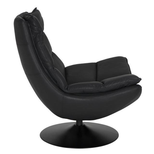 Mid-Century Modern NOIR Dante Swivel Chair For Sale - Image 3 of 4