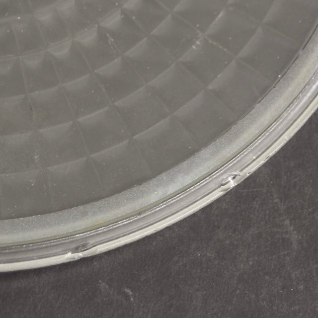 French Industrial Pendant Lamp from Holophane, 1940s For Sale - Image 11 of 13