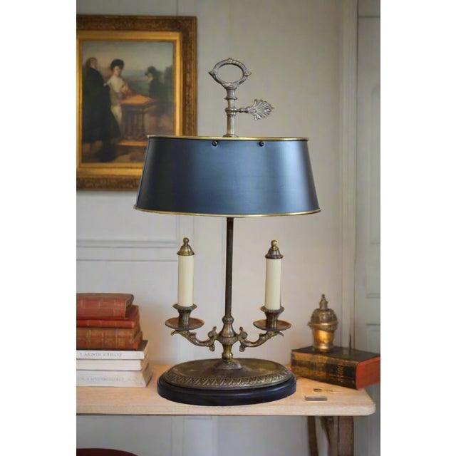 WILDWOOD BOUILLOTTE-STYLE LAMP Era: Mid-Late 20th Century (c.1960s-1980s) Manufacturer: Wildwood Lamps OVERVIEW: A...