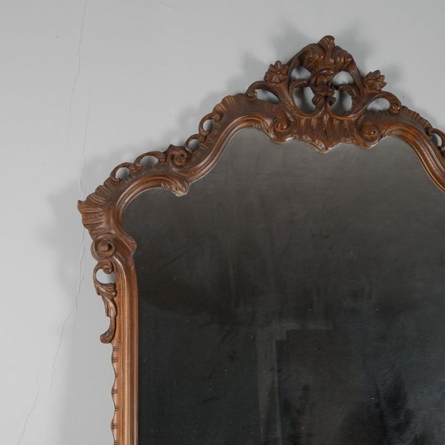 Console with Carved Mirror, 1950s For Sale - Image 6 of 9