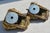 Metal Gilt Bronze Egyptian Revival Furniture Mounts -a Pair of 2 Hathor For Sale - Image 7 of 7