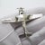 Vintage Italian Handmade Genuine Silver Airplane Figurine, 1980s For Sale - Image 9 of 13