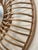 Tan Vintage Monumental Coastal Rattan Round Wall Mirror For Sale - Image 8 of 12