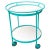 1960s Tropitone Turquoise Circular Cart For Sale - Image 9 of 9
