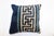 Pillow made from a border of an early 20th century Chinese Rug