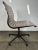 Eames Aluminum Group Leather Swivel Side Chair For Sale In Los Angeles - Image 6 of 10