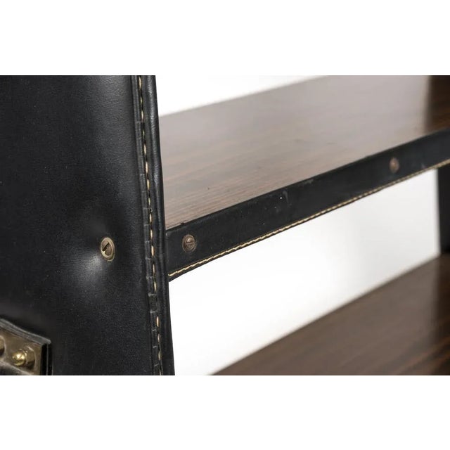 Very rare leather sheathed library I have official proof of authenticity such as vintage catalogs, designer records, or...