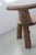 1970s Primitive Elm T Tripod Side Chair, Denmark, 1970s For Sale - Image 5 of 17