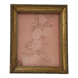 Carolyn Misterek Peonies Artist Reproduction Print, Framed For Sale