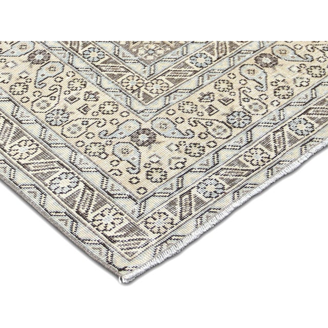 Transitional 1940s Persian Tabriz Rug For Sale - Image 3 of 6