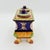 Blue 1950s Vintage Cacf Faenza Majolica Italian Ink Well For Sale - Image 8 of 11