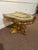 1950s Hollywood Regency Side Table Guilt Gold For Sale - Image 4 of 9