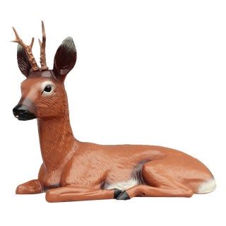Roebuck in Ceramic by Heissner, 1950s For Sale
