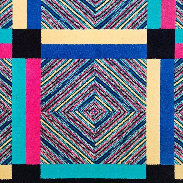 Woolen Rug by Ottavio Missoni, Italy, 1990s For Sale - Image 6 of 8