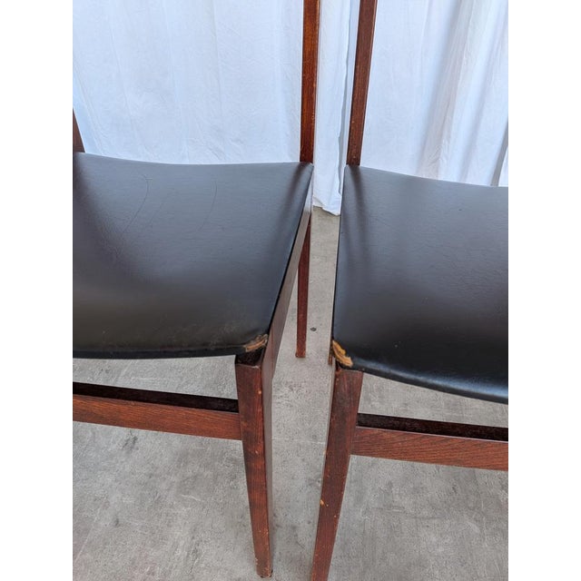 Vintage Scandinavian Wooden Dining Chairs from Stol Kamnik, 1970s, Set of 6 For Sale - Image 10 of 18