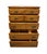 Ethan Allen Ethan Allen Heirloom Nutmeg Maple Colonial Early American 38" Chest on Chest 10-5305 For Sale - Image 4 of 12