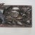 Dark Gray 19th Century Asian Carved Polychrome Painted Panel For Sale - Image 8 of 10