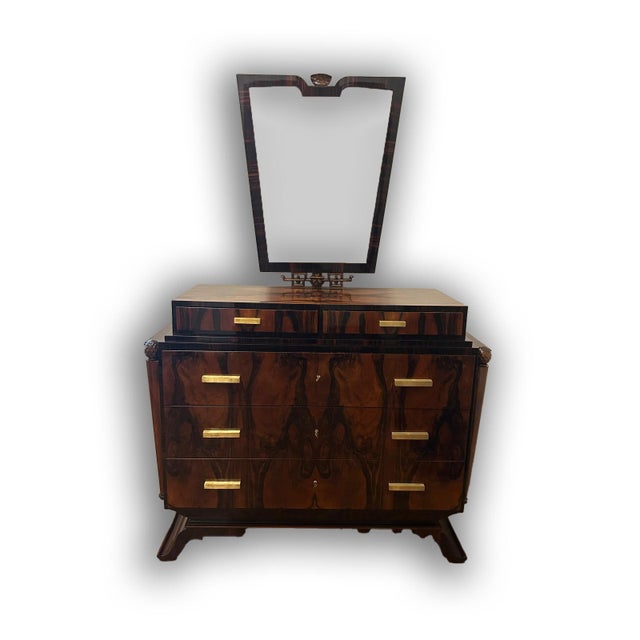 Vintage Art Deco Dressing Table, 1930s For Sale - Image 12 of 12