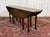 Wood English Drop-Leaf Mahogany Gateleg Table, 1950s For Sale - Image 7 of 14