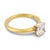 Mid 20th Century Vintage Gia 0.83 Carat Diamond 18k Yellow Gold Engagement Ring, Size 4.75 For Sale - Image 5 of 6