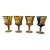Vintage Cocktail Liqueur Glasses - Set of 4 For Sale