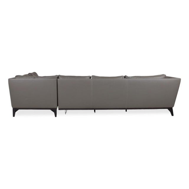 Serenity Leather Corner Sofa from Roche Bobois For Sale - Image 13 of 16