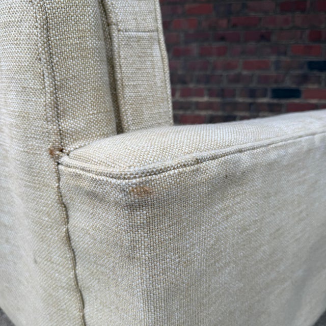 Beige Early Florence Knoll Beige Sofa For Sale - Image 8 of 12
