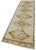 Boho Chic Bohemian Beige Runner Rug For Sale - Image 3 of 7