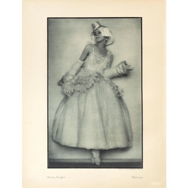 Walter Schnackenberg 1922 Original German Art Deco Poster, Tortola Valentia, Studie: Maria Hagen, Walter (Recto/Verso) For Sale - Image 4 of 5