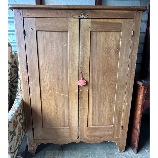 Antique Pine Armoire Chairish