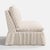 Not Yet Made - Made To Order Stoffer Home x Cloth & Company Thelma 47" Ruffle Settee in Francie Cream For Sale - Image 5 of 6