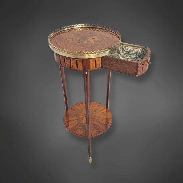 Antique Louis XVI Side Table, France, 1900 For Sale - Image 5 of 13