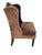 Drexel Heritage Drexel Heritage "Jaime R" Velvet Wingback Slipper Chair With Goose Feather Cushion For Sale - Image 4 of 7
