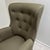 Early 2000s Hickory Chair Isaac Wing Chair in Olive Wool Felt Upholstery For Sale In Chicago - Image 6 of 12